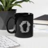 Mug brillant noir Macchia Corse – Image 2