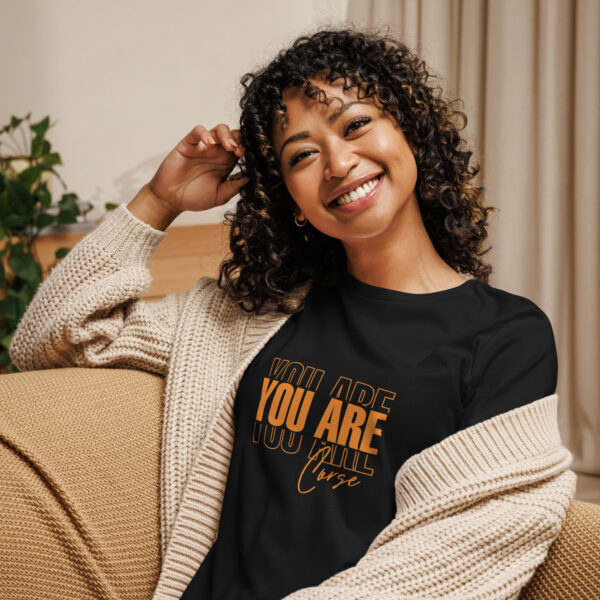 T-shirt Décontracté pour Femme YOU ARE